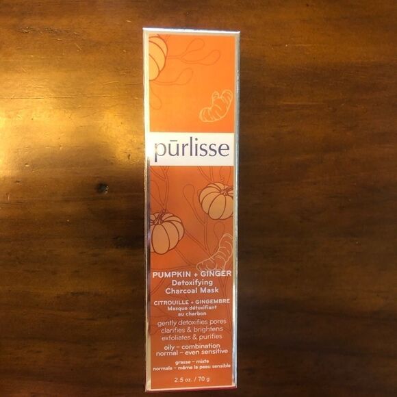 PUMPKIN + GINGER DETOXIFYING CHARCOAL MASK NEW - Picture 7 of 16